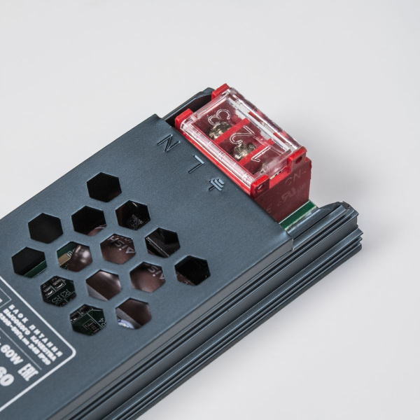 Тросовая система 5м и блок питания на 60W (max мощность ленты 11W/метр) Corda Lightstar (418005+418990+424060) 60CORDA5