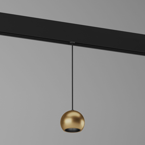 Трековый светодиодный светильник Elektrostandard Event латунь 5W 4200K 85040/01 a062804