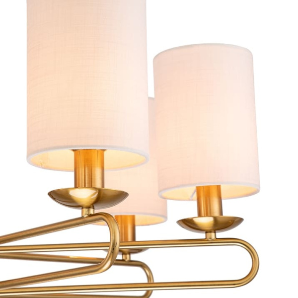 Подвесная люстра Escada Eclipse 10166/7PL Brass