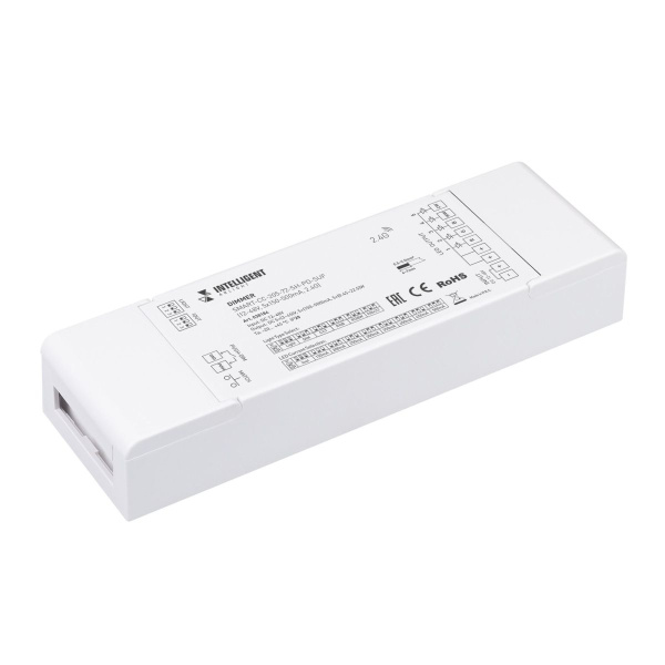 INTELLIGENT ARLIGHT Диммер SMART-CC-205-72-SH-PD-SUF (12-48V, 5x150-500mA, 2.4G) (IARL, Контроллер) 038184