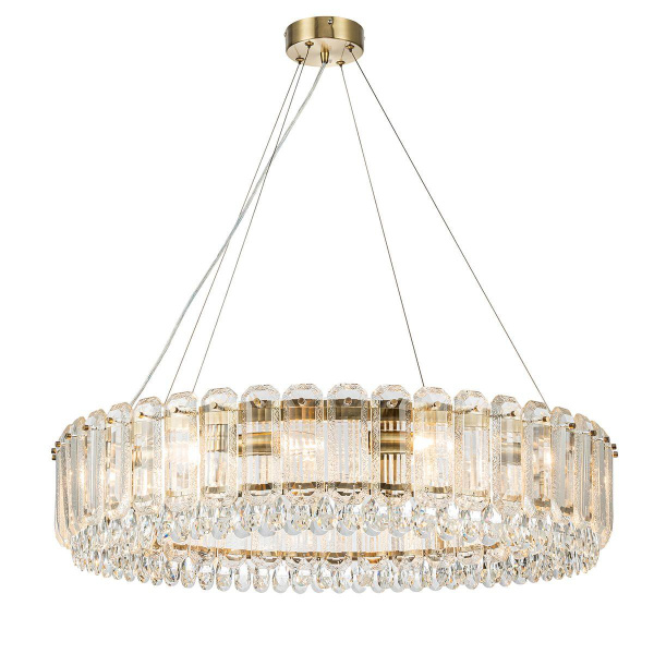 Подвесная люстра Indigo Brilliante 12039/12P Brass V000426