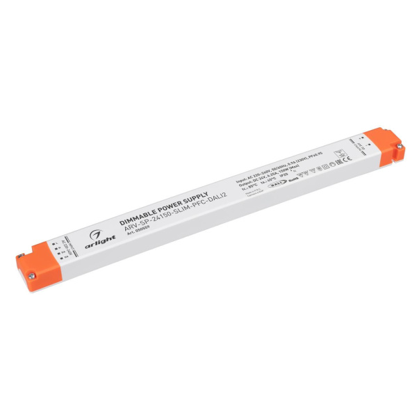 Блок питания ARV-SP-24150-SLIM-PFC-DALI2 (24V, 6.25A, 150W) Arlight 050559