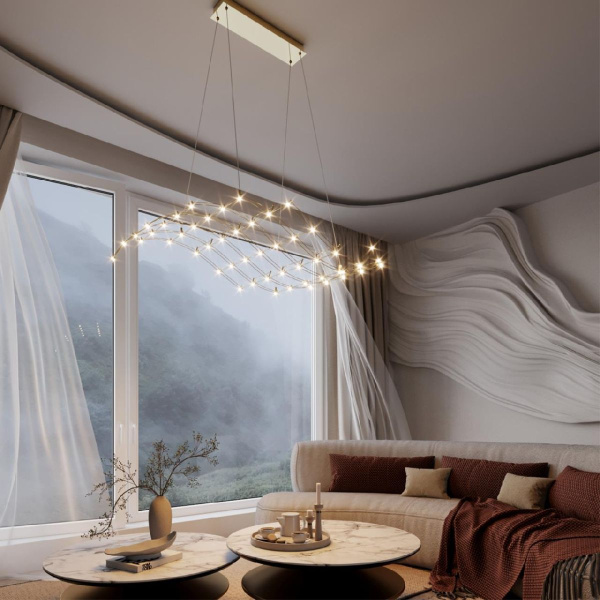 Подвесной светодиодный светильник Odeon Light Hightech Welkin 7058/45L