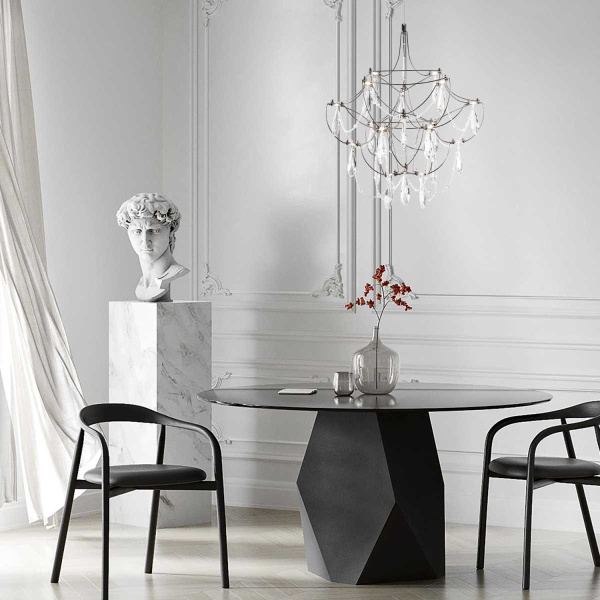 Подвесная светодиодная люстра Modelux Premium ML.5601.400P СН