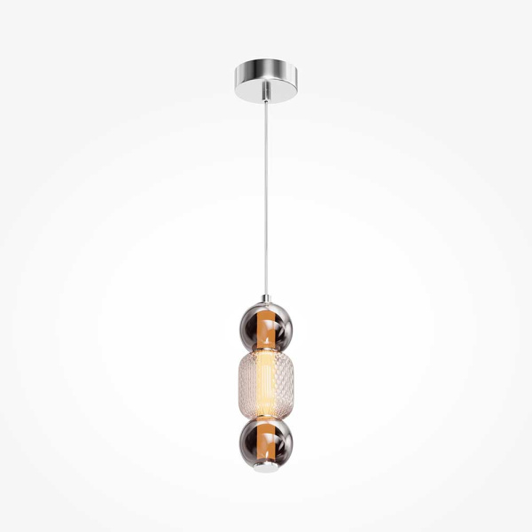 Подвесной светодиодный светильник Maytoni Drop MOD273PL-L16CH3K