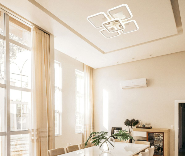 Потолочная светодиодная люстра Escada Square 10220/5LED 98W
