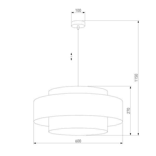 Подвесной светильник TK Lighting 4376 Calisto