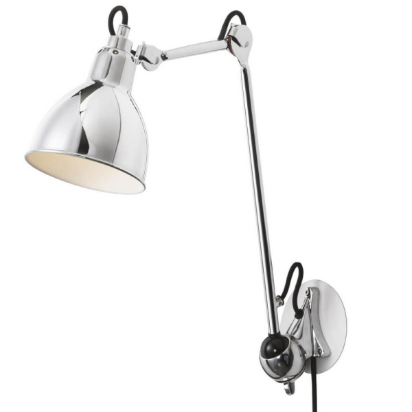 765614 (MВ1201802-1А) Бра LOFT 1х40W E14 ХРОМ (в комплекте), шт