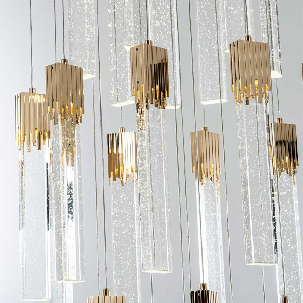 Подвесная светодиодная люстра Modelux ML.88992.26 GD