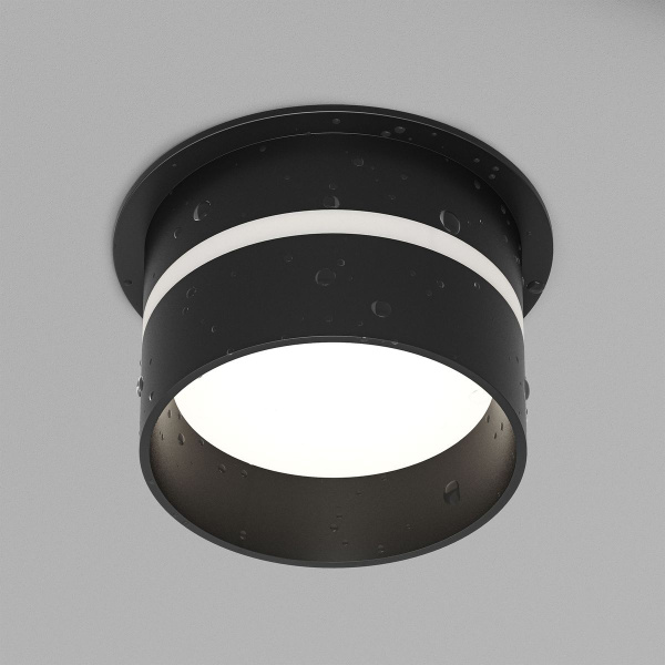 Встраиваемый светильник Denkirs Ribe DK2404-BK