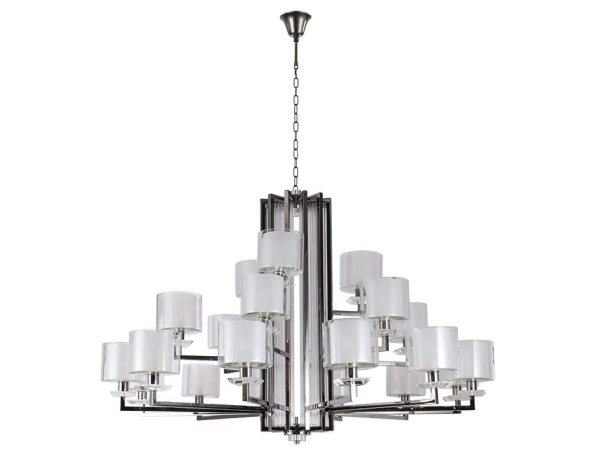 Подвесная люстра Newport Alexandra 4412+6+3/C black glossy М0068531