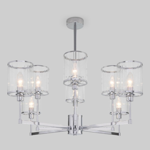 Потолочная люстра Eurosvet 60144/8 хром