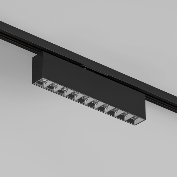 Трековый светодиодный светильник Denkirs Edder DK6444-BK