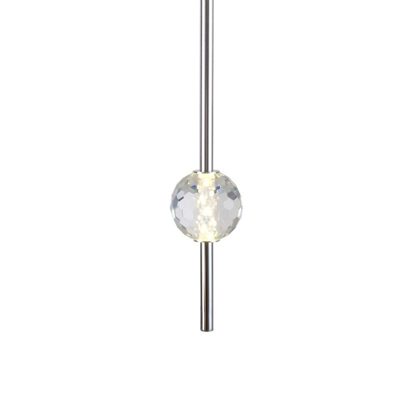Подвесной светодиодный светильник Indigo Ciondolo 11066/1P Chrome V000171L