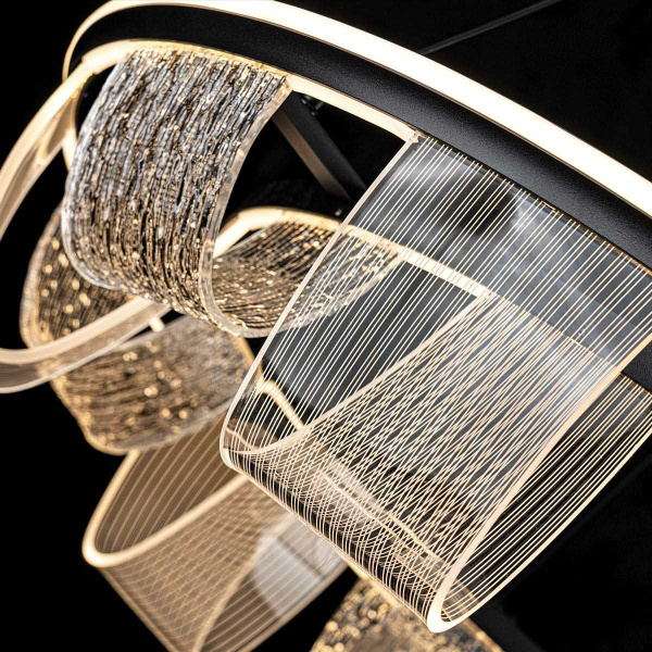 Подвесной cветильник LED4U L7706-800 BK