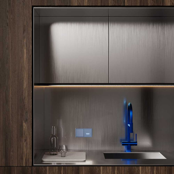 Накладка для подсветки светодиодной, S70 (деним) Voltum VLS002315