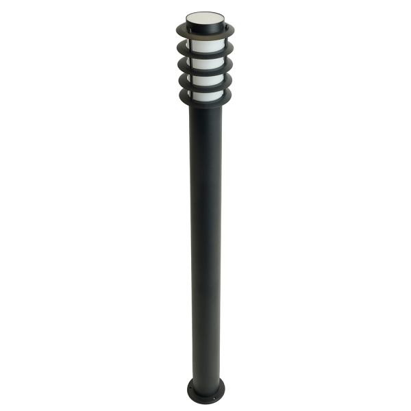 Светильник садово-парковый Feron DH047-1100, Техно столб, 18W E27 230V, черный 51529