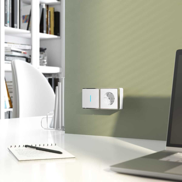 Розетка с заземлением Werkel Gallant белый W5071001 4690389164460