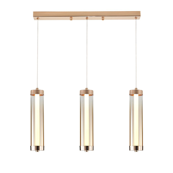 Подвесной светодиодный светильник Indigo Rilucente 11061/3P Gold V000150L