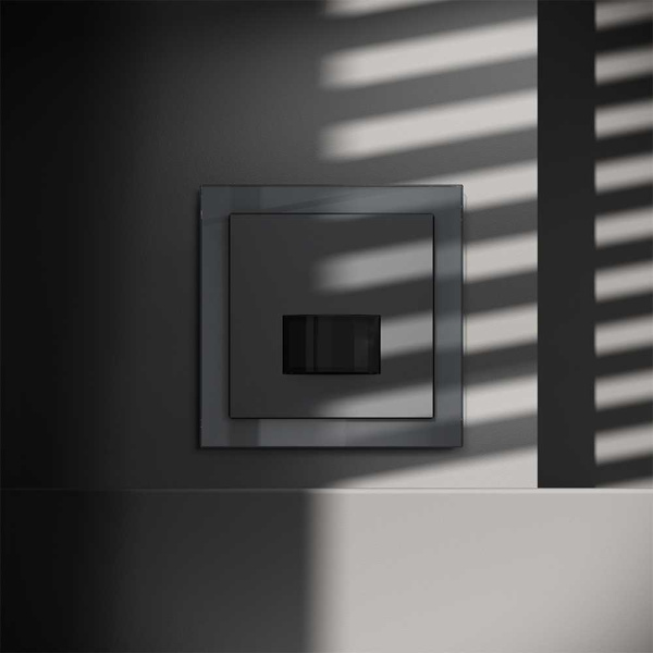 Датчик движения встраиваемый Voltum S70, (графит) VLS070507