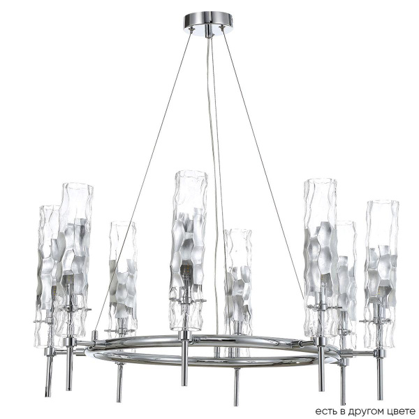 Подвесная люстра Crystal Lux Primavera SP8 Chrome