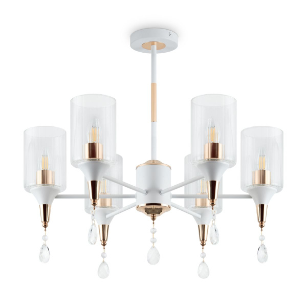 Люстра на штанге Freya Refraction FR5650PL-06WBS