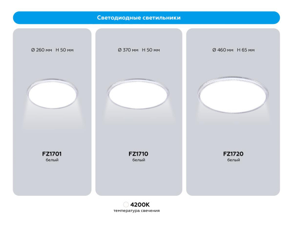 Светильник Ambrella Light ORBITAL FZ1720