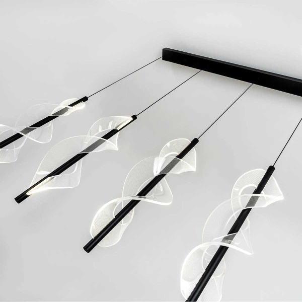 Подвесной светодиодный светильник Modelux Modestyle MS.3028.4 BK