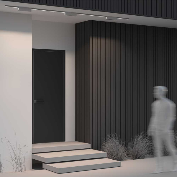 Уличный трековый светильник Maytoni Outdoor O-TR01-3-S-20WW3K