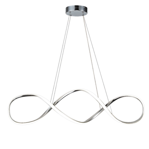 Подвесной светодиодный светильник Escada Knot 10236/1LED Chrome