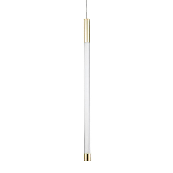 Подвесной светодиодный светильник Indigo Vettore 14006/1P Gold V000037L