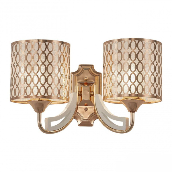 Бра Arte Milano Florentia-3387 303387/2W Wh/Gd