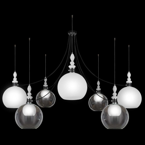 Подвесной светильник 33 ИДЕИ PND182.07.17CH.003BL-M62TW