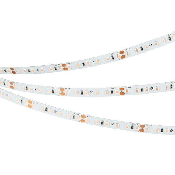 Светодиодная лента Arlight 6W/m 120Led/m 2835SMD фиолетовый 5M RT-A120-8mm 24V Violet 043384