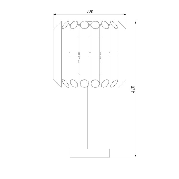 Настольная лампа Bogates Castellie 01106/3