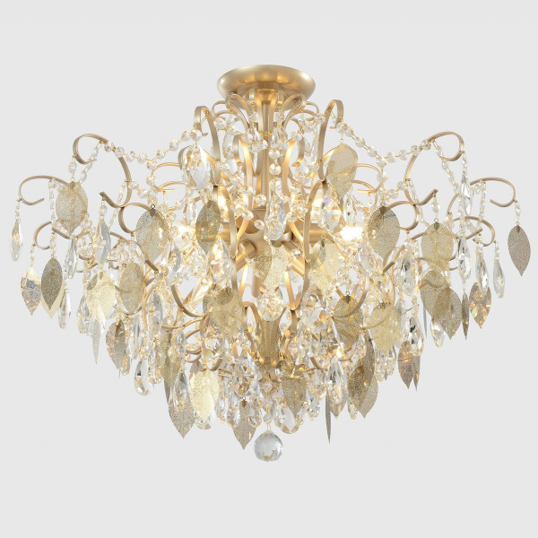 Потолочная люстра Crystal Lux Esmiralda PL9 Gold