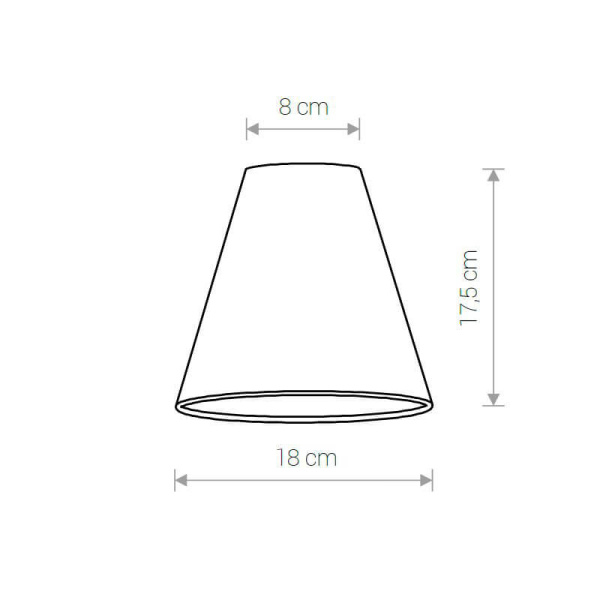 Абажур Nowodvorski Cameleon Cone S 8416