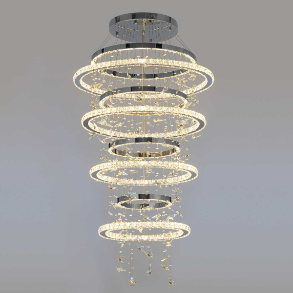 Люстра хрустальная с пультом Citilux ETERA CL322090