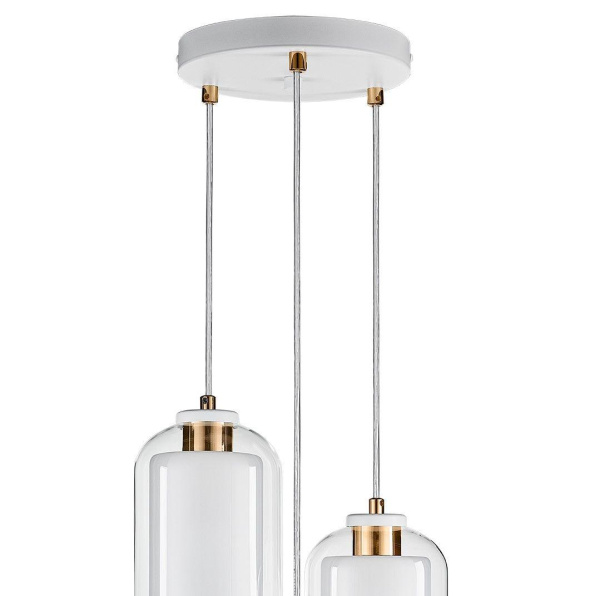 Подвесная люстра 33 Идеи PND105.03.01FG.001.WH-M16WT