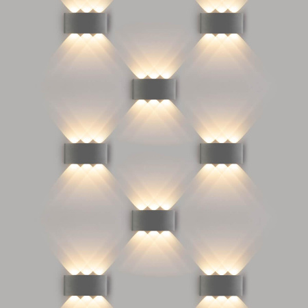Уличный настенный светодиодный светильник Elektrostandard 1551 Techno LED Twinky Trio a038417