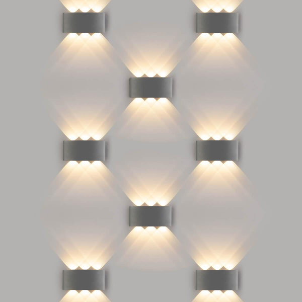 Уличный настенный светодиодный светильник Elektrostandard 1551 Techno LED Twinky Trio a038417