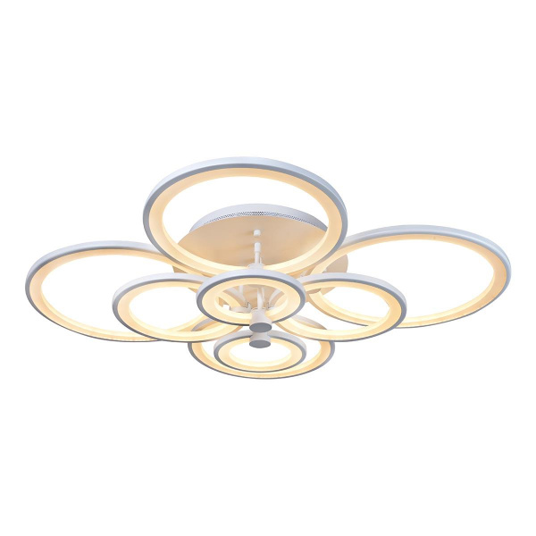 Потолочная светодиодная люстра iLedex Ring A001/8 WH