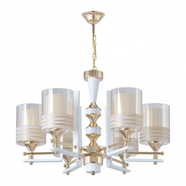 Подвесная люстра Arte Milano Florentia-6087 306087/6 Wh/Gd