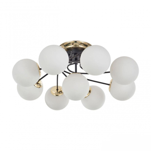 Потолочная люстра Arte Milano Neapolis76408 276408/8+1 BK/GD