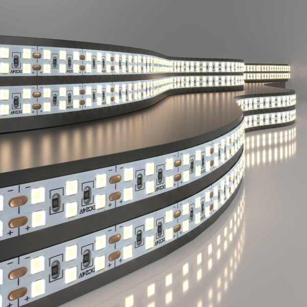 Светодиодная лента Elektrostandard 18W/m 240LED/m дневной белый 5M a061090