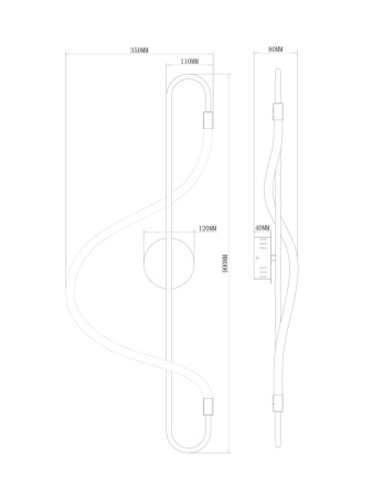Настенный светильник Freya Нарядный / Fancy FR6059WL-L28BS