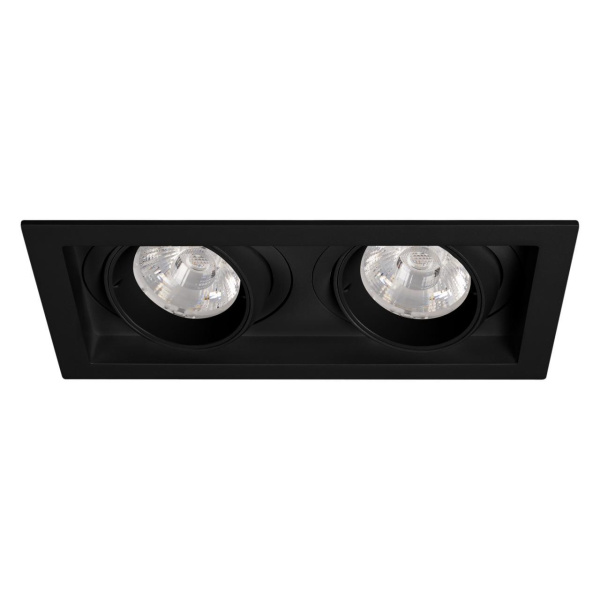 Светильник MS-VORTEX-BUILT-S210x117-2x20W Warm3000 (BK-BK, 20 deg, 230V) Arlight 058442