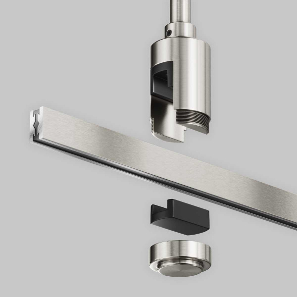 Крепление потолочное Short 78мм с вводом питания Maytoni Technical TRA156C-B1-PT