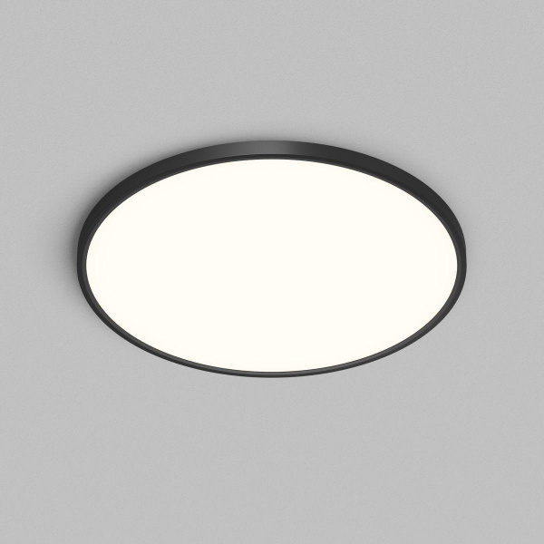 Потолочный светодиодный светильник Denkirs Thin DK6524-BK