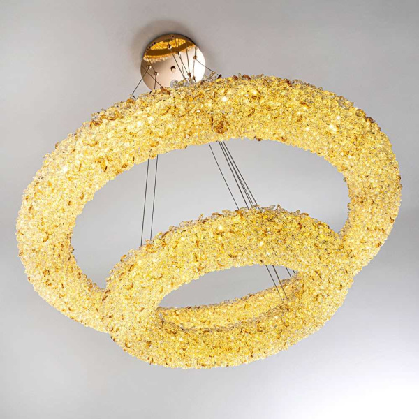 Подвесная светодиодная люстра Modelux Modestyle MS.6000.800.500 GD